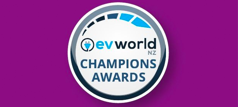 Finalist for EV World NZ’s 2018 EV Champion Awards