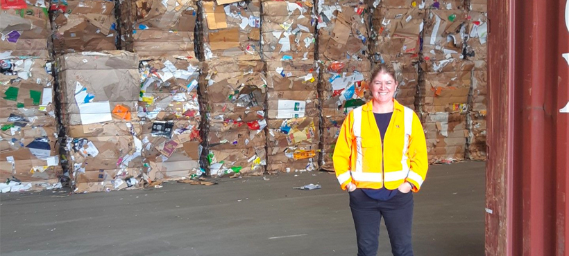 Stacey McKinnie - Recycling in the beautiful Hawkes Bay