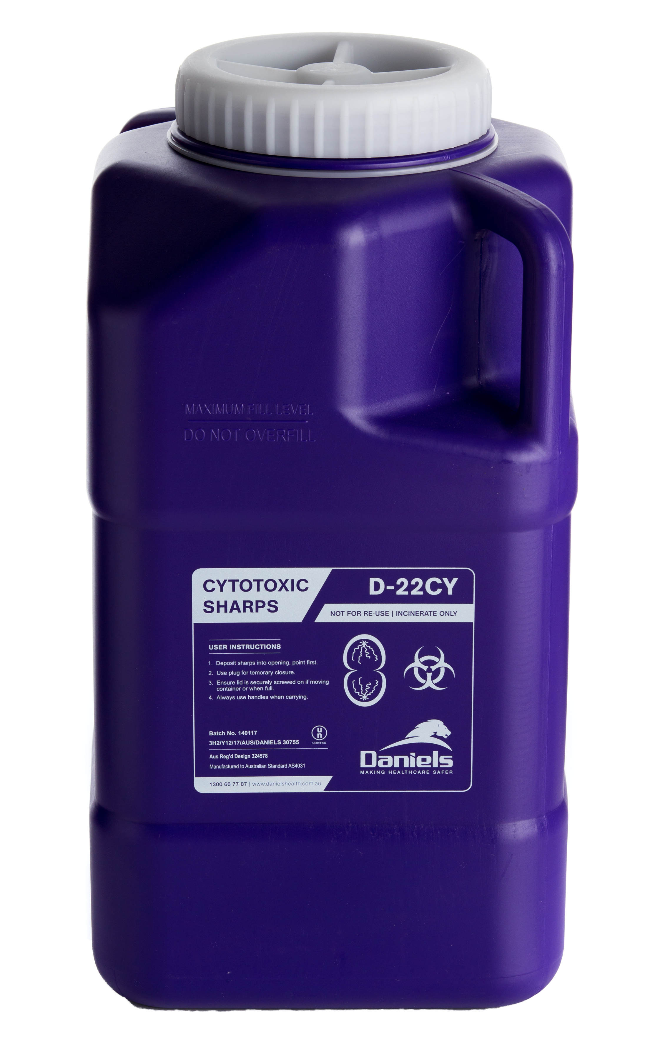 Disposable Cytotoxic Containers