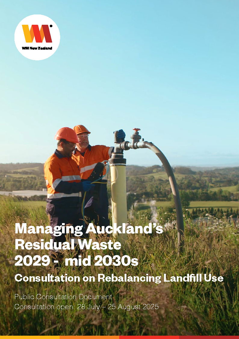 Managing Auckland’s Residual Waste 2029 - mid 2030s