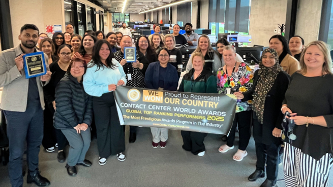 WM Wins Gold for Green Contact Centre Excellence